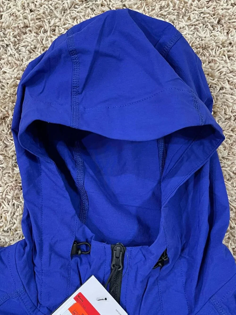 Nike Tech Men’s Woven Hooded Jacket Blue HM7151-539, Size Large (New)